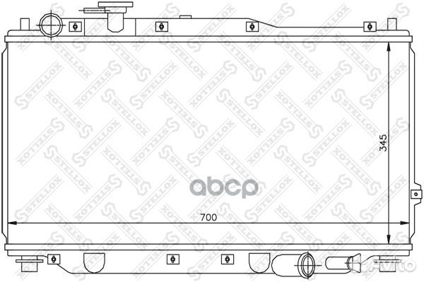 10-25135-SX радиатор системы охлаждения KIA Se