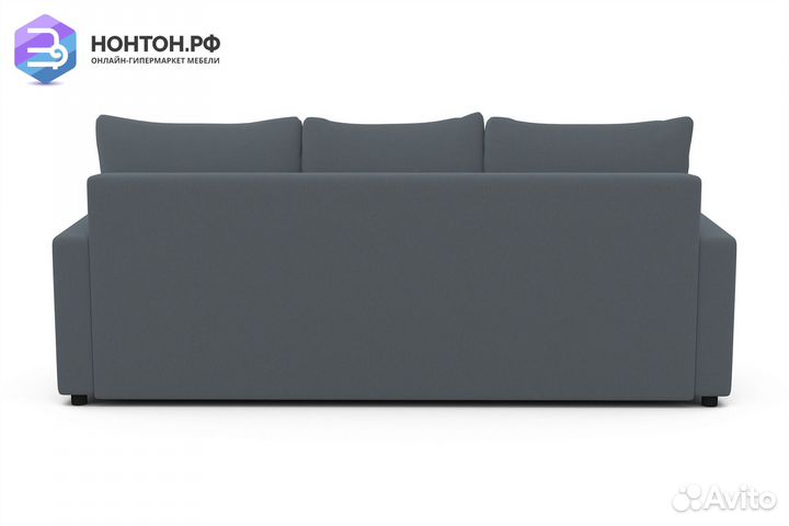 Диван еврокнижка Фаби серый