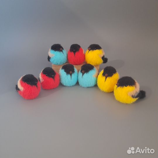 Снегири- брелки