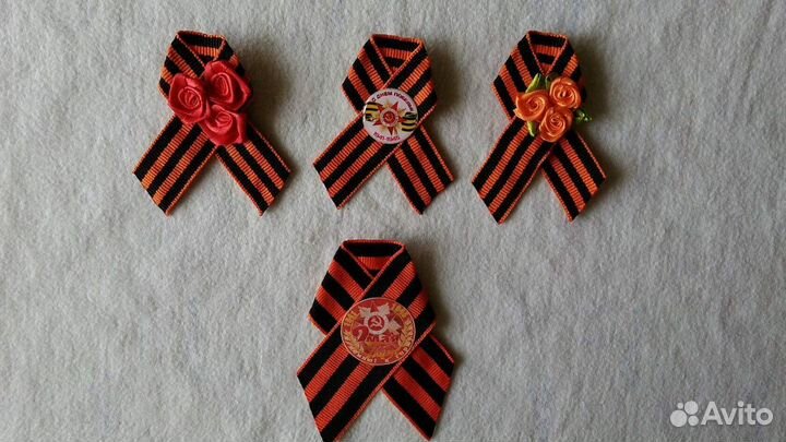 Георгиевская лента брошь