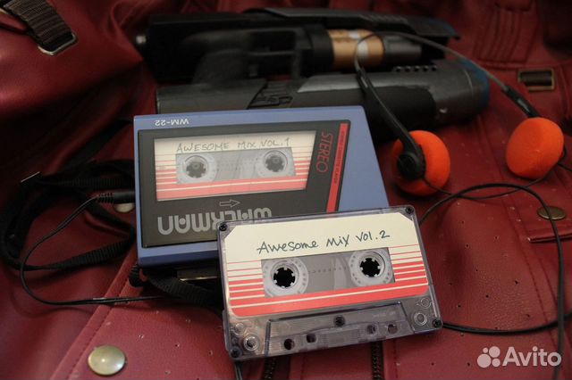 Стражи галактики кассета Awesome Mix 3шт