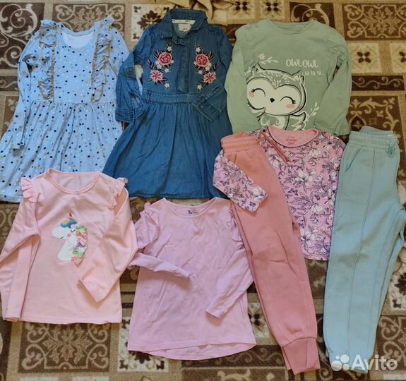 Вещи пакетом на девочку 122