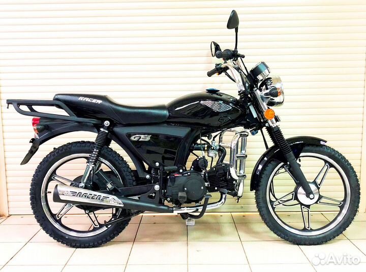 Мопед Racer RC110N Trophy черный