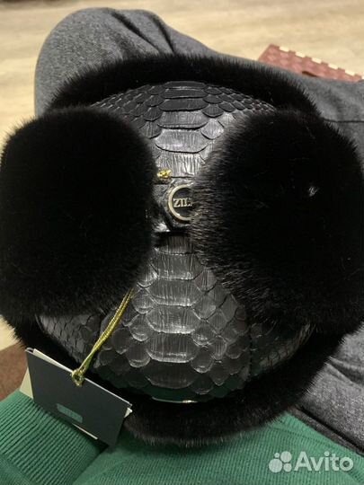 Ушанки Zilli Питон Каракуль Норка