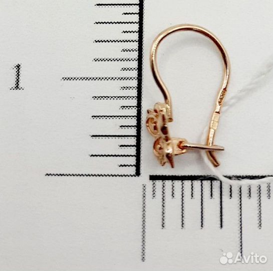 Серьги Золото