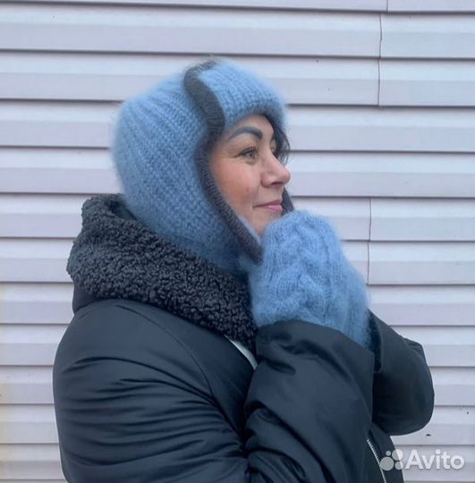 Ушанка и варежки