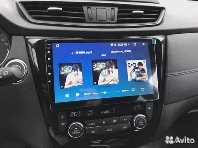 Автомагнитола Nissan Qashqai 2015+