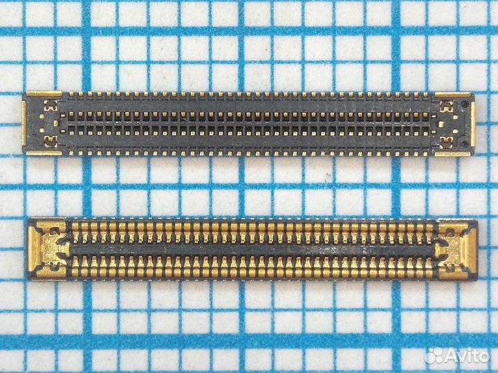 Коннектор под шлейф дисплея на материнской плате S