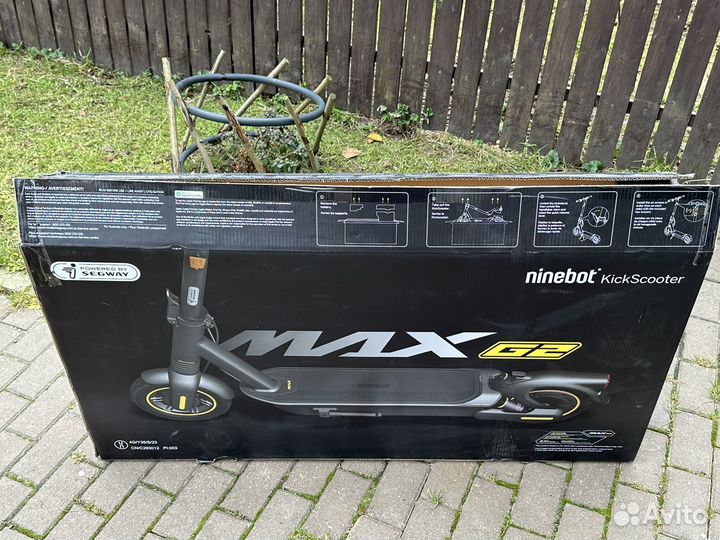 Электрический самокат Ninebot KickScooter MAX G2