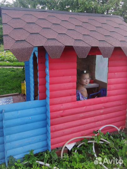 Детский игровой домик для дачи