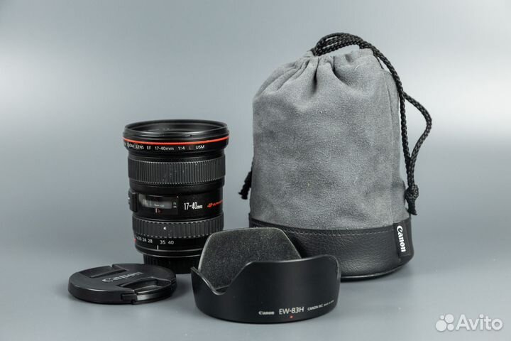 Объектив canon ef 17-40 f4 L