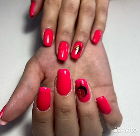 Маникюр, педикюр, наращивание ногтей