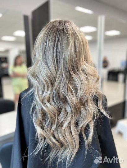 Покраска волос, мелирование, аиртач, балаяж