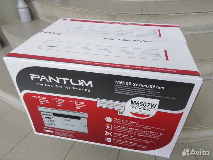 Лазерное мфу Pantum M6507W A4 WiFi
