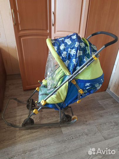 Санки коляска Ника Умка 3-1