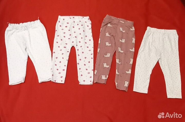 Вещи пакетом на девочку на 9 -12. 12-18. 18 -24 ме