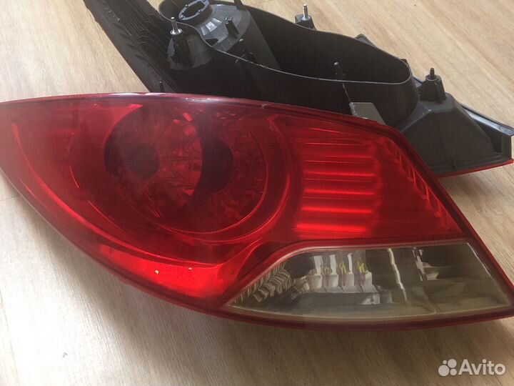 Фонарь задний левый hyundai solaris 1 рест