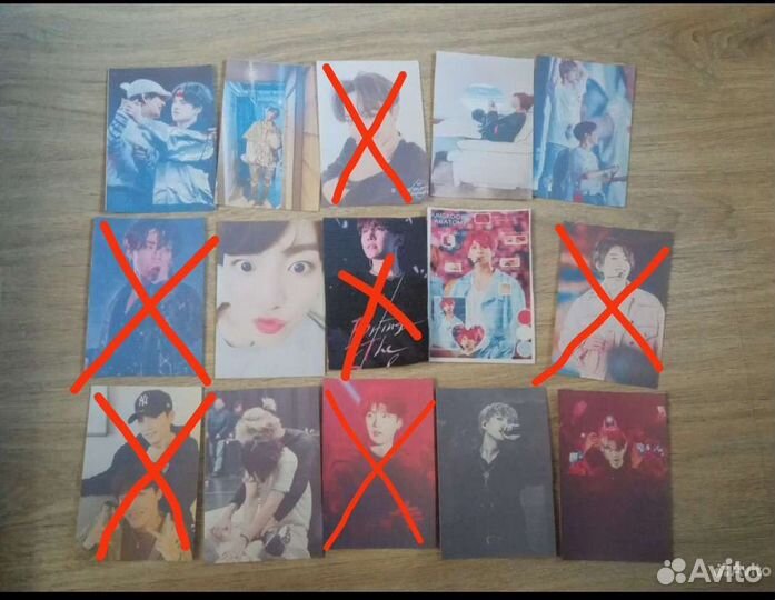 Открытки карточки bts бтс