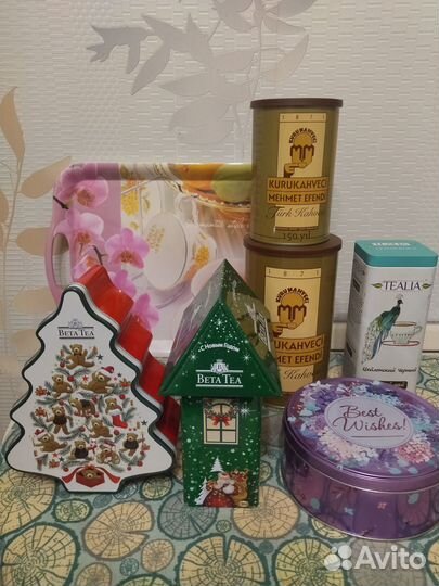 Жестяные банки коробки