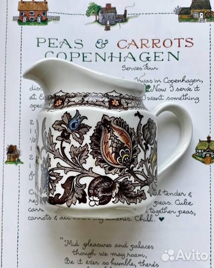 Винтажные молочники и сахарницы в ассортименте