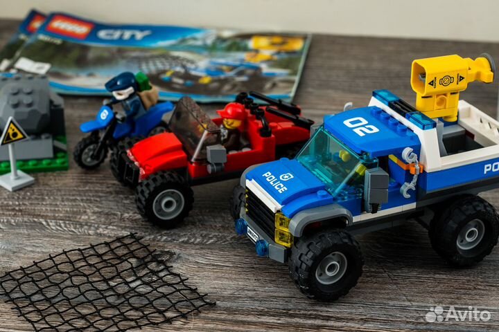 Lego City 60172 Погоня по грунтовой дороге