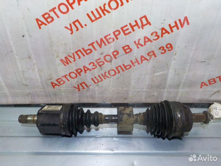 Привод передний левый правый Вольво XC70 2.5л АКПП