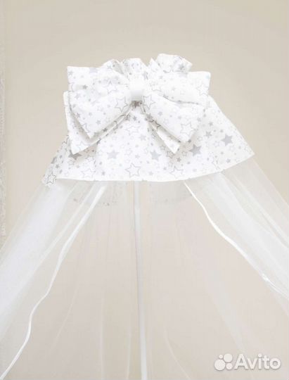 Детская кровать с маятником, ящиком, с комплектом