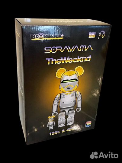 Фигура Bearbrick Hajime Sorayama The Weeknd 400%