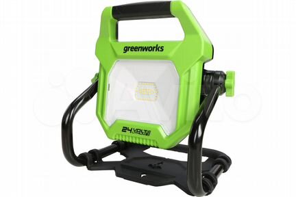 Светодиодный фонарь GreenWorks G24WL, 24В / 220В