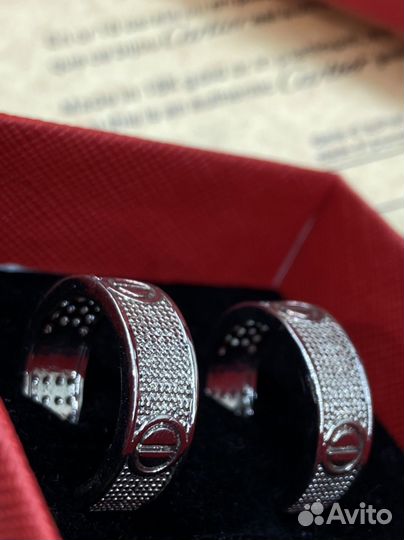 Серьги пусеты Cartier lux