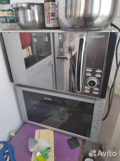 Микроволновая печь на запчасти