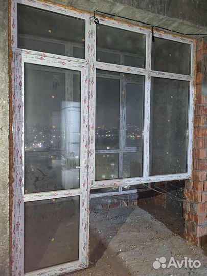 Балконная дверь с окном бу