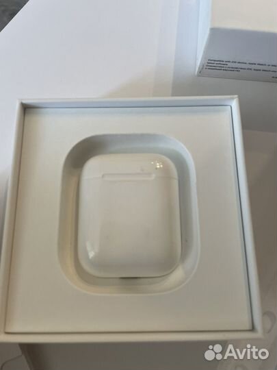 Кейс футляр для airpods 2 без наушников