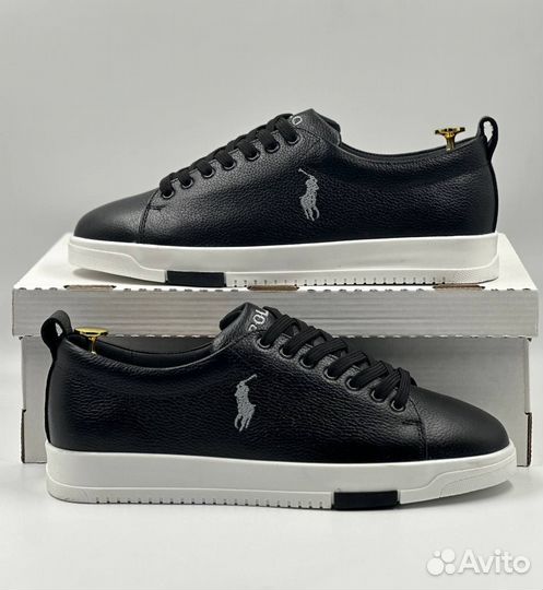 Кеды мужские Polo Ralph Lauren black черные