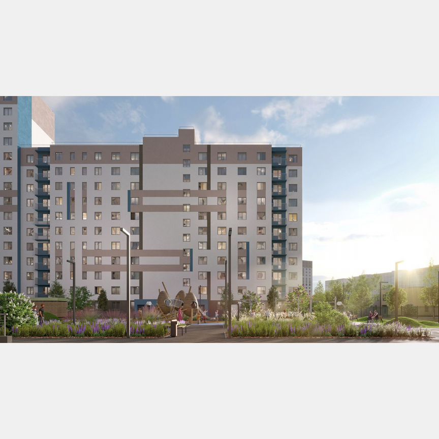 1-к. квартира, 34,7 м², 12/16 эт.