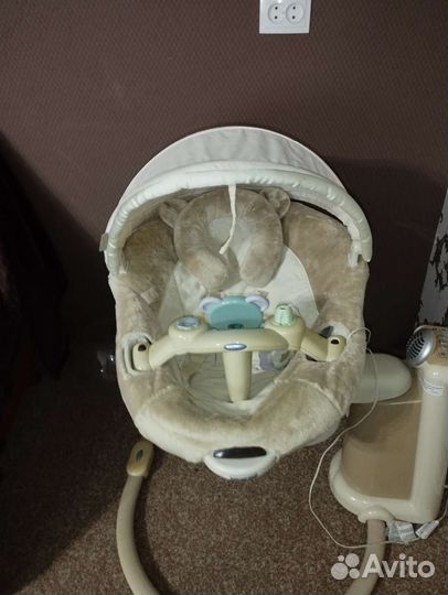Детские электронные качели graco