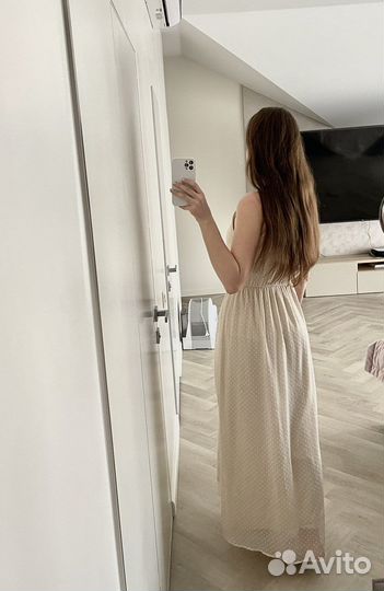 Вечернее длинное платье
