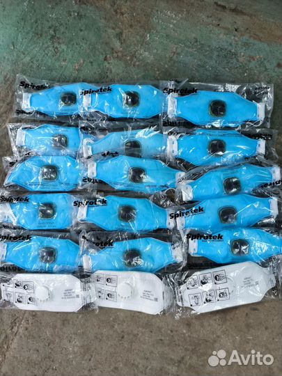 Полумаска фильтрующая Spirotek vs 4100v с клапа