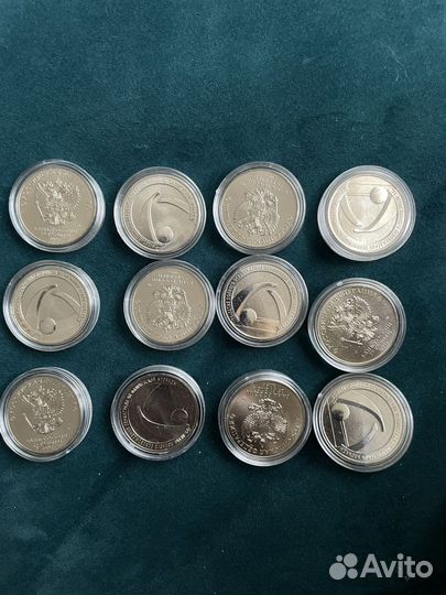 Монеты 25 р 2019