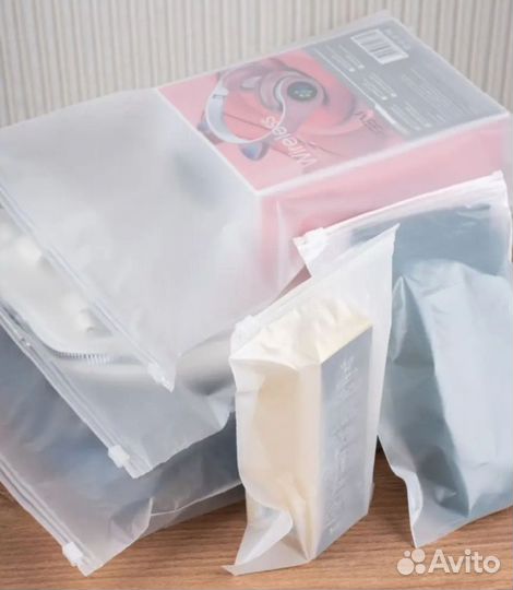 Пакет зип лок с бегунком 15*20 матовый