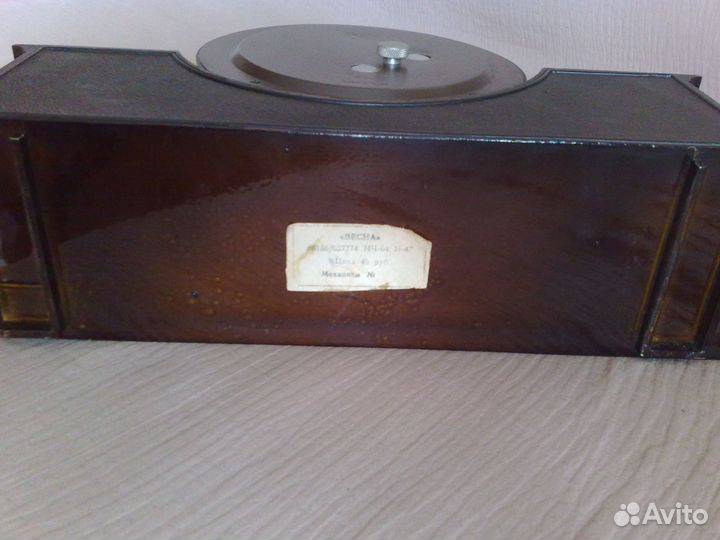 Часы каминные механические под дерево 