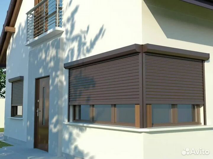 Рольставни на гараж, окна, дверные проёмы