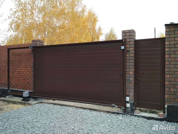 Ворота на дачу 