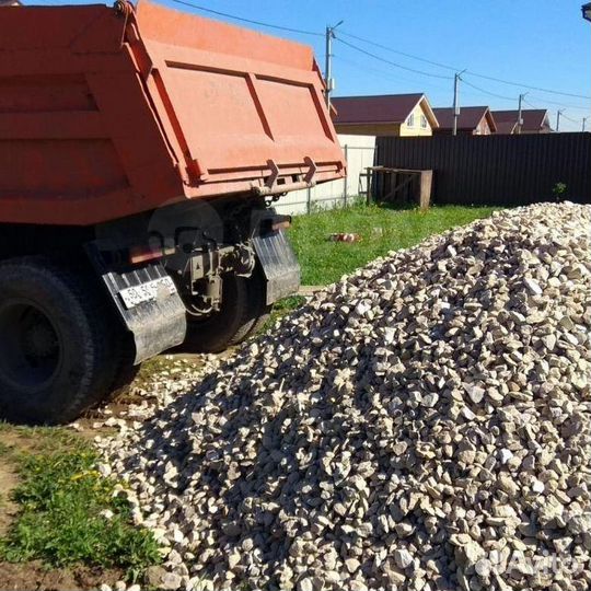 Щебень вторичный в наличии с доставкой