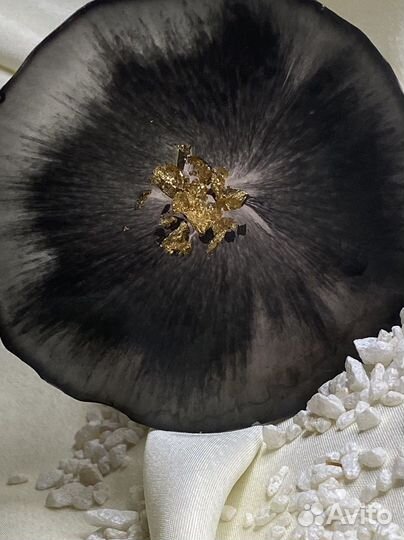 Плато, подстаканники из эпоксидной смолы