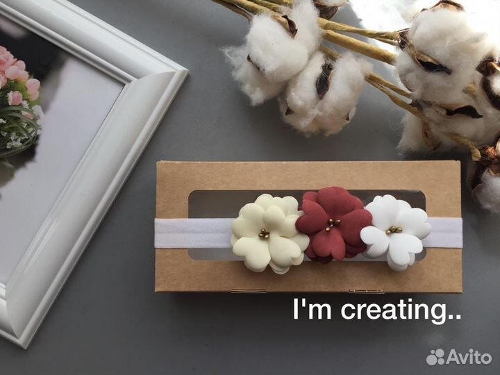 Повязка на голову для девочки