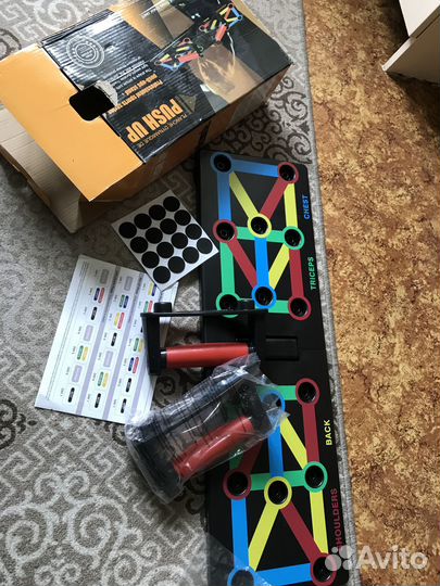 Складная доска для отжиманий спорт фитнес