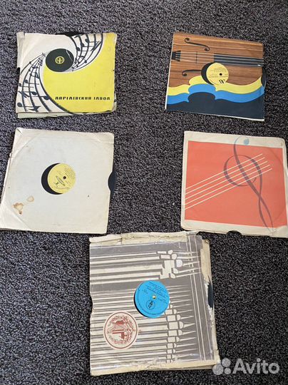 Виниловые пластинки СССР