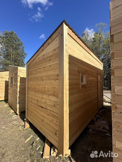 Баня 4х2.1м кедровый брус. Готовая в наличии