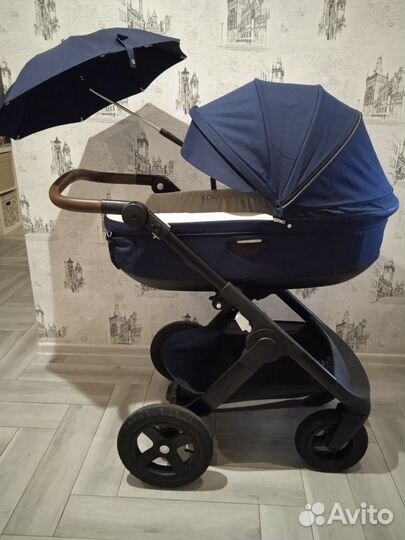 Коляска 3 в 1 stokke trailz